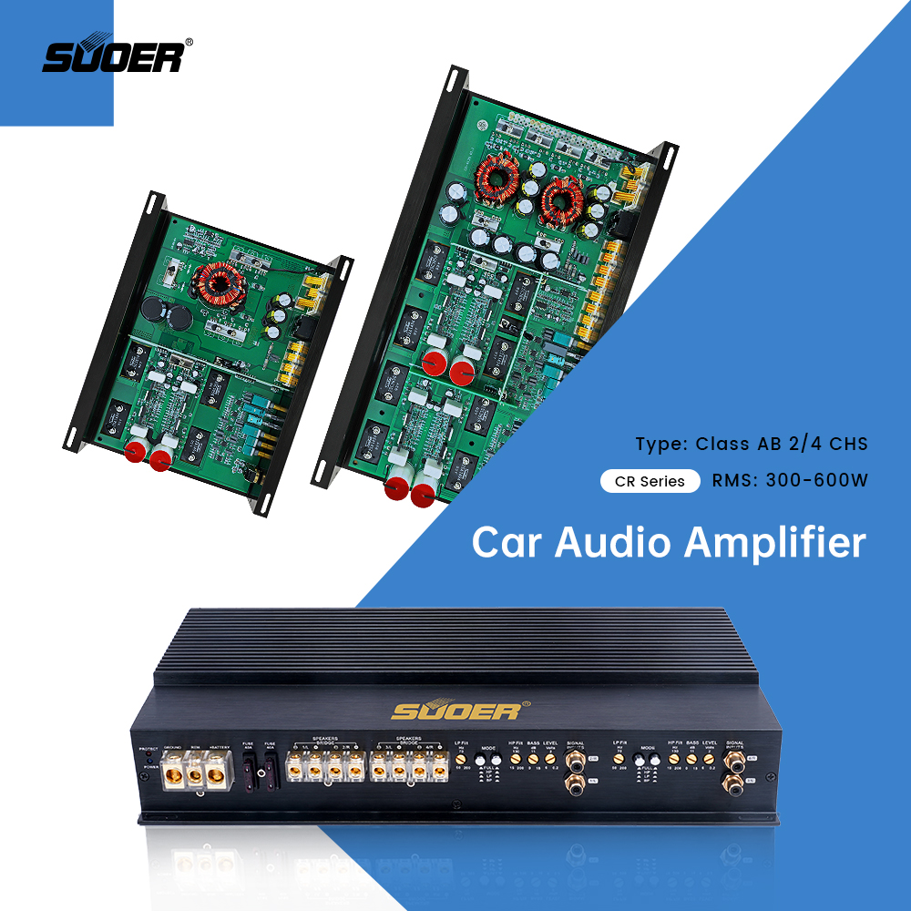 Video for CR series car amplifier
