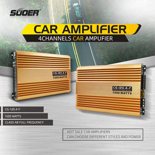 4 Channel Car Amplifier