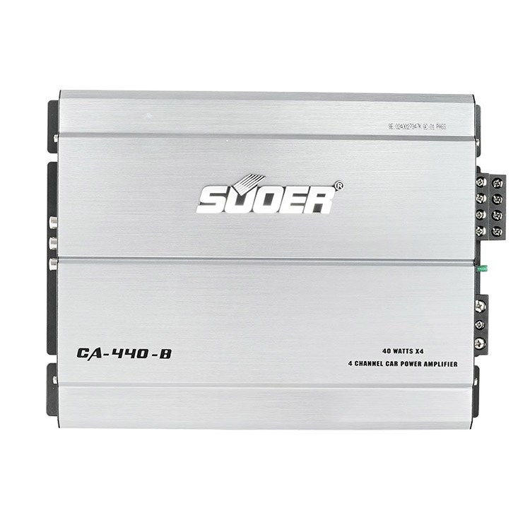 Suoer CA-440-B hot 4 ch 12 V digital amp car power amplifiers four channel car audio amplifier