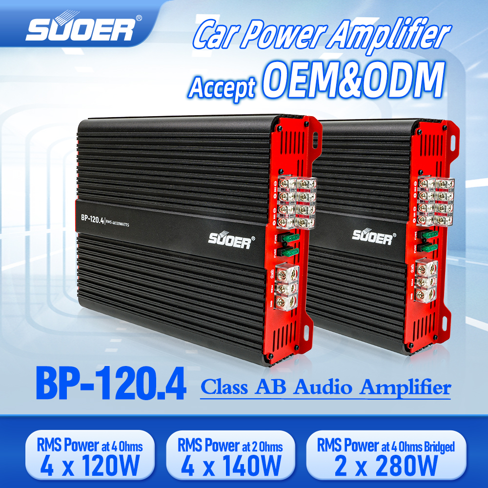 Car Amplifier - BP-120.4AB