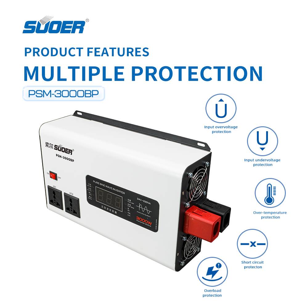 Sine Wave Inverter - PSM-3000BP