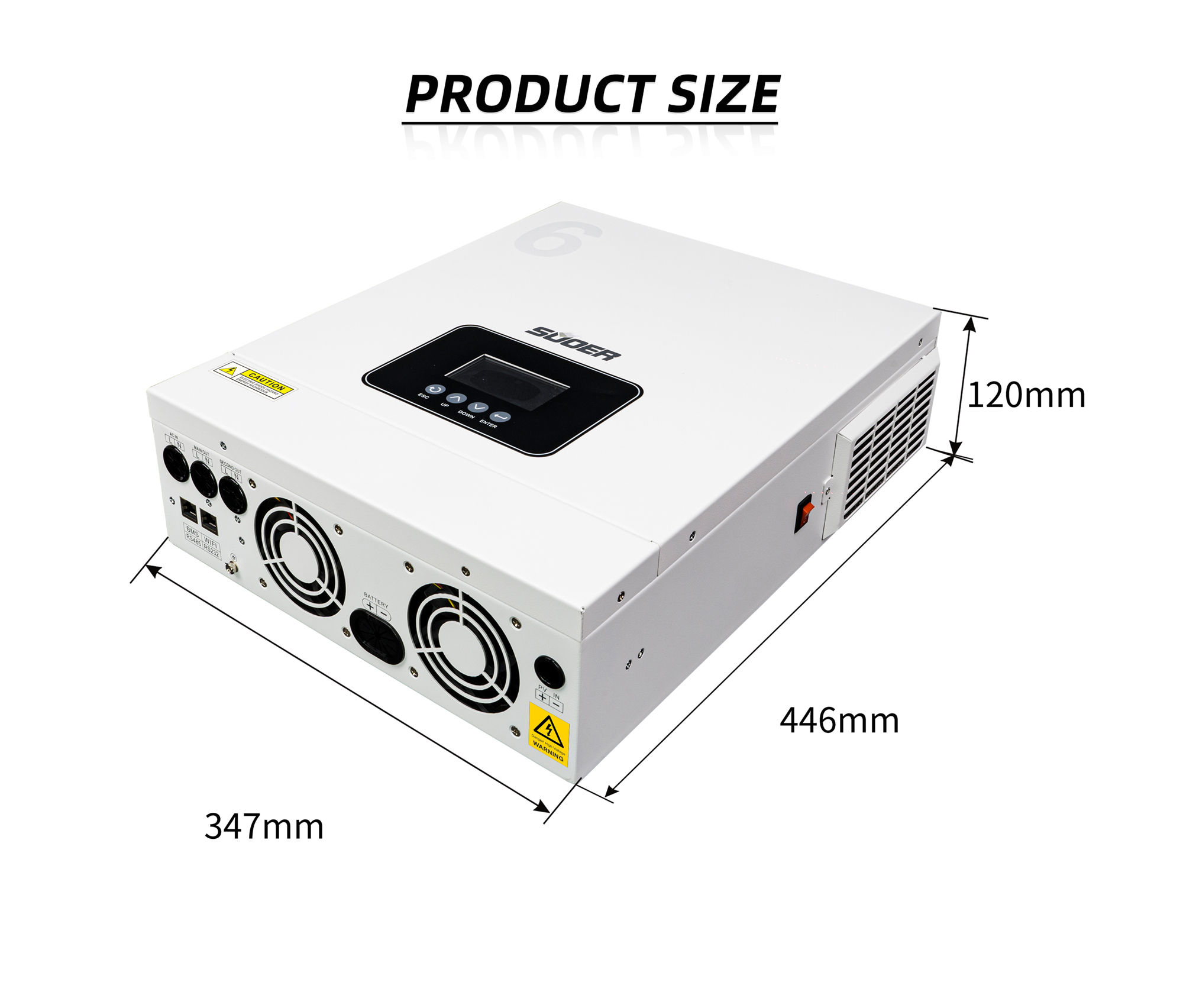 Hybrid Solar Inverter - VMS-V-6.2K-48-H