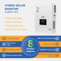 2KW 2.2KW 2000W 2200W DC/AC Inverters off grid Solar Inverter with Mppt Controller