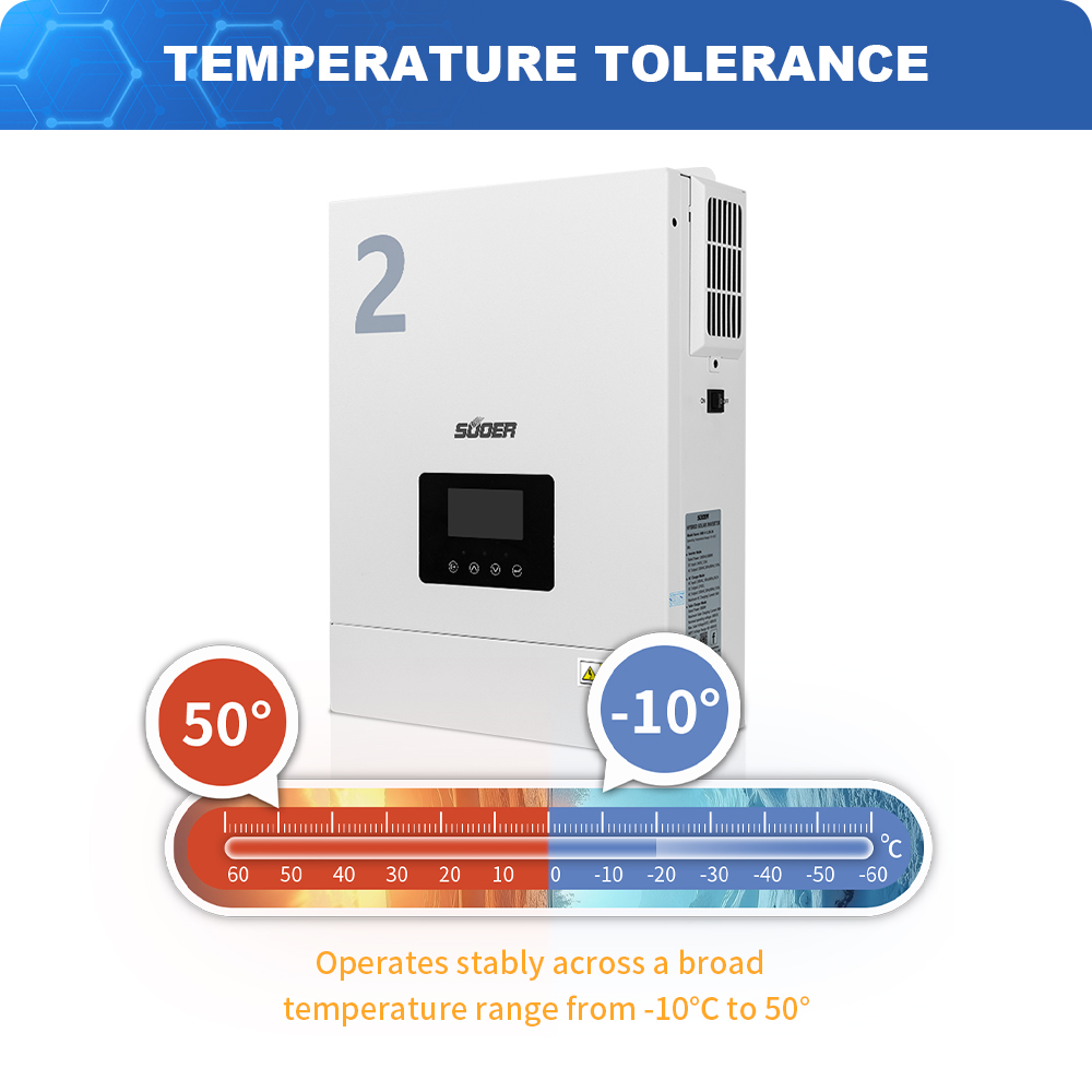 Hybrid Solar Inverter - 2KW 2.2KW 2000W 2200W DC/AC Inverters off grid Solar Inverter with Mppt Controller