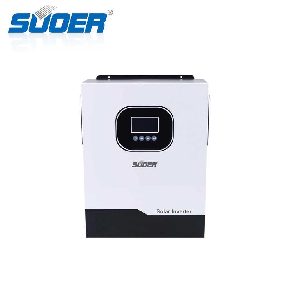 Suoer factory price 48V 6200W 6.2kw pure sine wave MPPT on off grid solar hybrid inverter